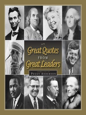 cover image of Great Quotes from Great Leaders
